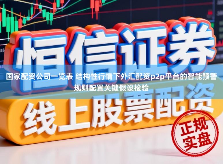 国家配资公司一览表 结构性行情下外汇配资p2p平台的智能预警规则配置关键假设检验
