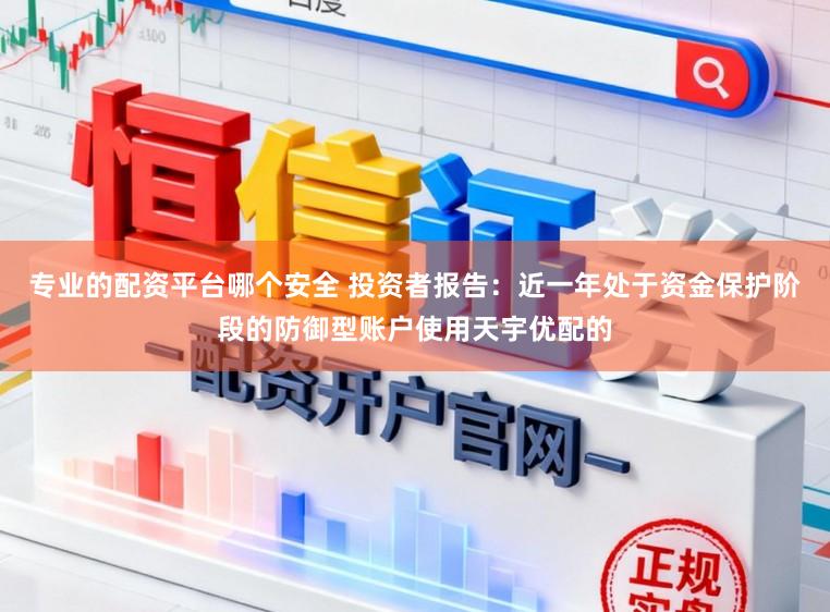 专业的配资平台哪个安全 投资者报告：近一年处于资金保护阶段的防御型账户使用天宇优配的