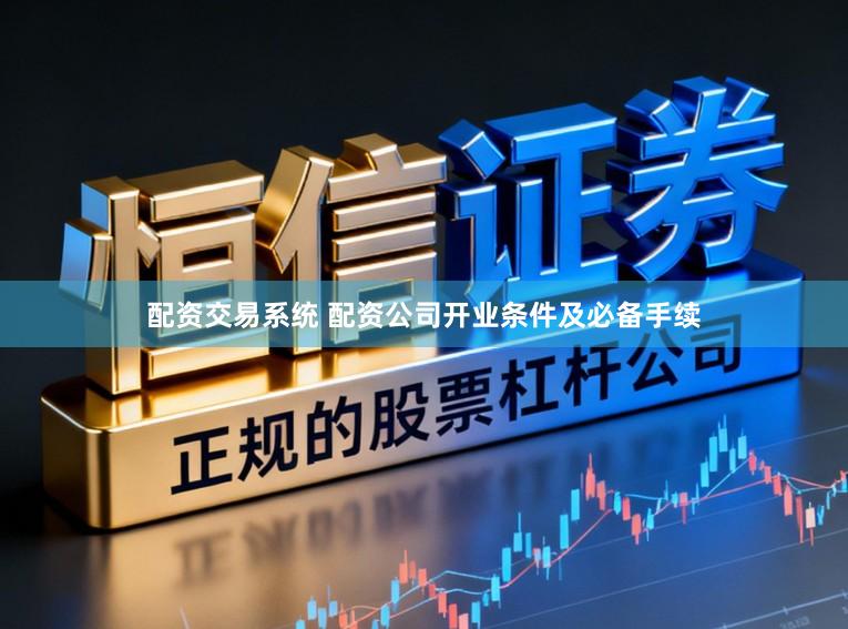 配资交易系统 配资公司开业条件及必备手续